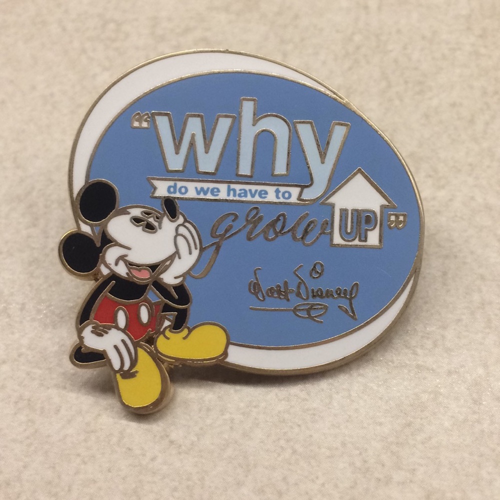 Walt Disney & Mickey Mouse Pin